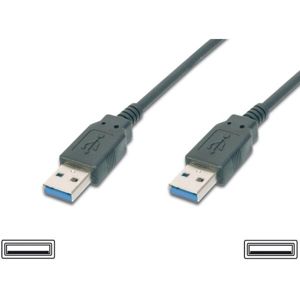 PremiumCord kabel USB 3.0 A male - USB 3.0 A male 5Gbps 3 m černá