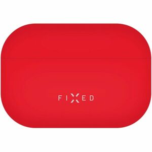 FIXED Silky ultratenké silikonové pouzdro Apple Airpods Pro červené