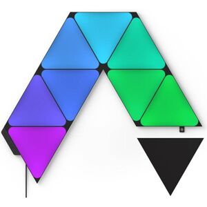 Nanoleaf Shapes Black Triangles Starter Kit chytré trojúhelníkové osvětlení, 9 kusů