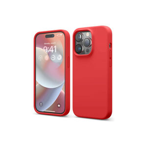 elago Silicone Case pro iPhone 14 Pro Max Red