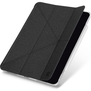 UNIQ Yorker Kanvas Antimikrobiální pouzdro Apple iPad Air 10.9" (2020) černé