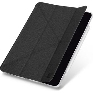 UNIQ Yorker Kanvas Antimikrobiální pouzdro Apple iPad Air 10.9" (20/22) černé