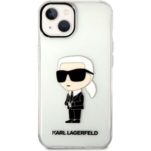 Karl Lagerfeld IML Ikonik NFT kryt iPhone 14 čirý