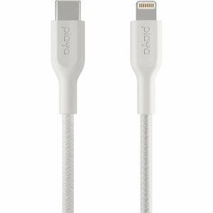 Belkin Playa odolný kabel MFi Lightning/USB-C (1m) bílý