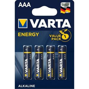 Varta LR03/4BP Energy alkalická baterie AAA (4ks) blistr