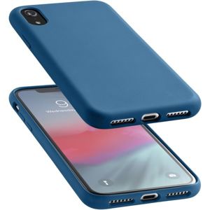 CellularLine SENSATION ochranný silikonový kryt iPhone XR modrý
