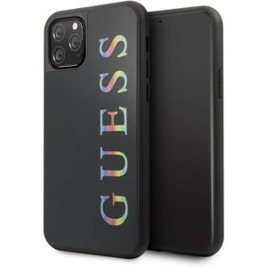 Guess Multicolor Glitter kryt iPhone 11 Pro Max černý
