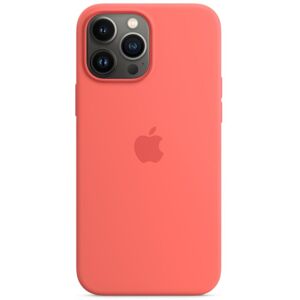 Apple silikonový kryt s MagSafe na iPhone 13 Pro Max pomelově růžový