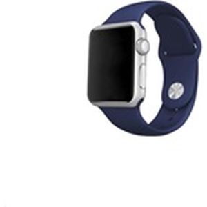 COTEetCI silikonový sportovní náramek pro Apple Watch 38/40 mm tmavě modrý