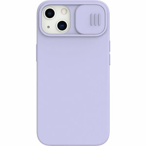 Nillkin CamShield Silky silikonový kryt iPhone 13 fialový