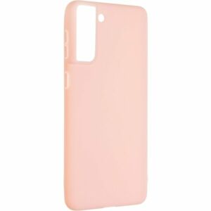 FIXED Story silikonový kryt Samsung Galaxy S21+ růžový
