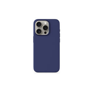 Epico Mag+ Silicone Case iPhone 15 Pro Max kompatibilní s MagSafe modrý