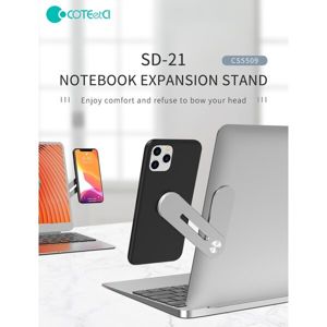 COTEetCI SD-21 rozšiřující stojan na notebook stříbrný
