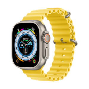 Apple Watch 49/45/44mm žlutý oceánský řemínek