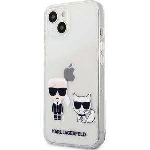 Karl Lagerfeld Ikonik Cover iPhone 13 čirý