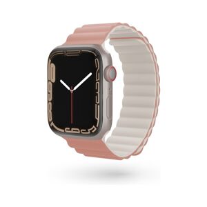 Epico Watch Strap Magnetic pro Apple Watch 42/44/45/49 mm růžová/šedá