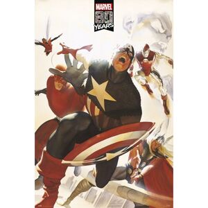 Plakát Marvel - 80 Years Avengers (133)