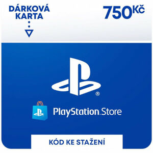 PlayStation Store - Dárková karta 750 Kč