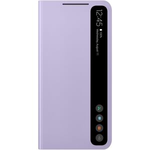 Samsung Clear View Cover S21 FE fialové (EF-ZG990CV)
