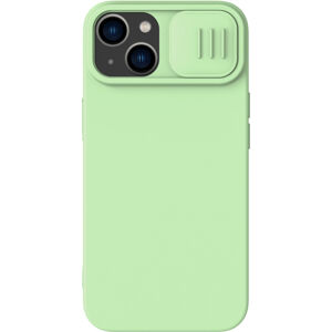 Nillkin CamShield Silky Magnetic Silikonový Kryt iPhone 14 Plus zelený