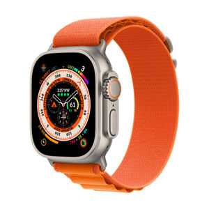 Apple Watch 49/45/44mm oranžový alpský tah - M