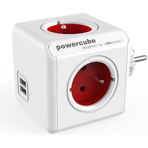 PowerCube Original USB zásuvka červená