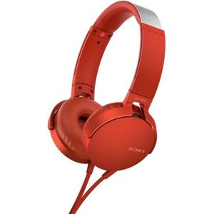 Sony MDR-XB550AP červená