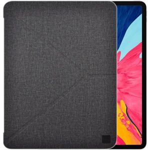 UNIQ Yorker Kanvas pouzdro se stojánkem Apple iPad Pro 12,9" (2018) černý