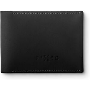 FIXED Smile Wallet kožená pěněženka se smart trackerem s motion senzorem černá