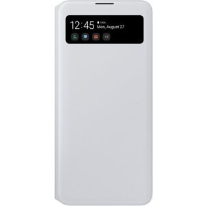Samsung EF-EA715PWE S View Wallet Cover Galaxy A71 bílé