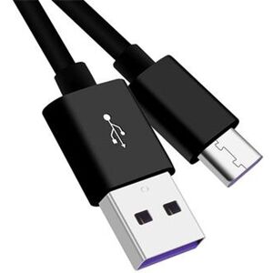 PremiumCord Kabel USB-C/M - USB 2.0 A/M, Super fast charging 5A, černý, 2m