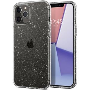 Spigen Liquid Crystal Glitter kryt iPhone 12 Pro Max čirý
