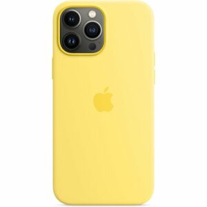 Apple silikonový kryt s MagSafe na iPhone 13 Pro Max citrusově žlutý