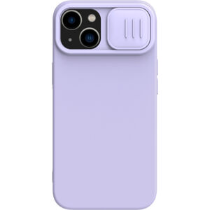 Nillkin CamShield Silky Magnetic Silikonový Kryt iPhone 14 Plus fialový