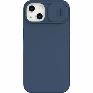 Nillkin CamShield Silky silikonový kryt iPhone 13 modrý