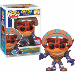 Funko POP! #841 Games: Crash Bandicoot In Mask Armor (SDCC EXC)