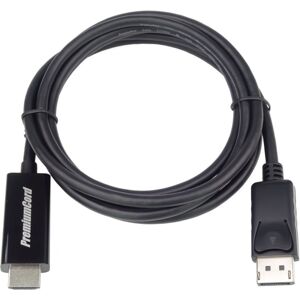 PremiumCord DisplayPort 1.2 kabel na HDMI2.0 2 m