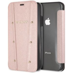 Guess Kaia Book Case GUFLBKI61KAILRG iPhone XR růžově zlaté