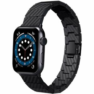 Pitaka Carbon Fiber řemínek Apple Watch Ultra/44/42 mm černý