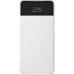 Samsung S View Cover flipové pouzdro Galaxy A72 (EF-EA725PWEGEE) bílé