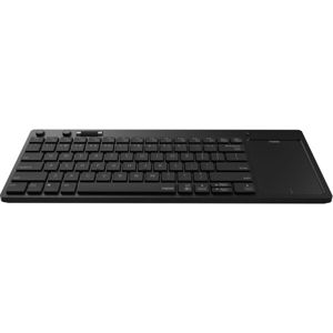 RAPOO K2800 klávesnice s touchpadem černá