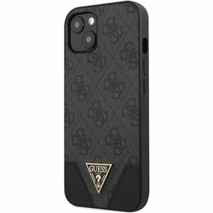 Guess 4G Hard Case Metal Logo Case iPhone 13 mini šedý