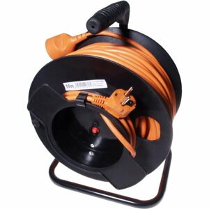 PremiumCord prodlužovací kabel 230V průřez vodiče 3x1 5mm2 buben 50m