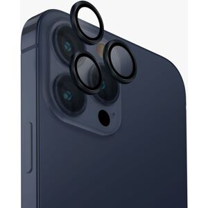 UNIQ OPTIX Aluminium Camera Lens Protector iPhone 15 Pro Max tmavě modrá