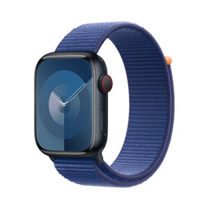 Apple Watch provlékací sportovní řemínek 45mm mořsky modrý