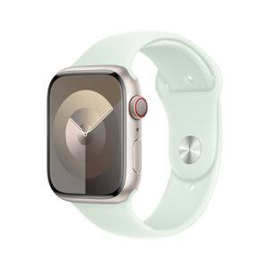 Apple Watch sportovní řemínek 45mm světle mátový S/M