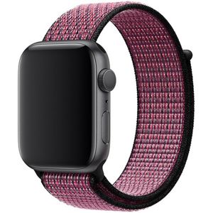 Apple Watch provlékací sportovní řemínek Nike 44/42mm křiklavě růžový/sytě fialový