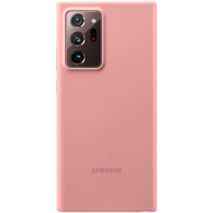 Samsung Silicone Cover kryt Galaxy Note20 Ultra EF-PN985TAEGEU hnědý
