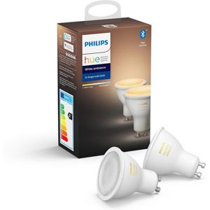 Philips Hue White Ambiance 2x Bluetooth žárovka LED GU10 5W 350lm