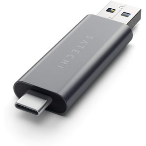 Satechi hliníková USB C čtečka microSD karet s USB 3.0 vesmírně šedá